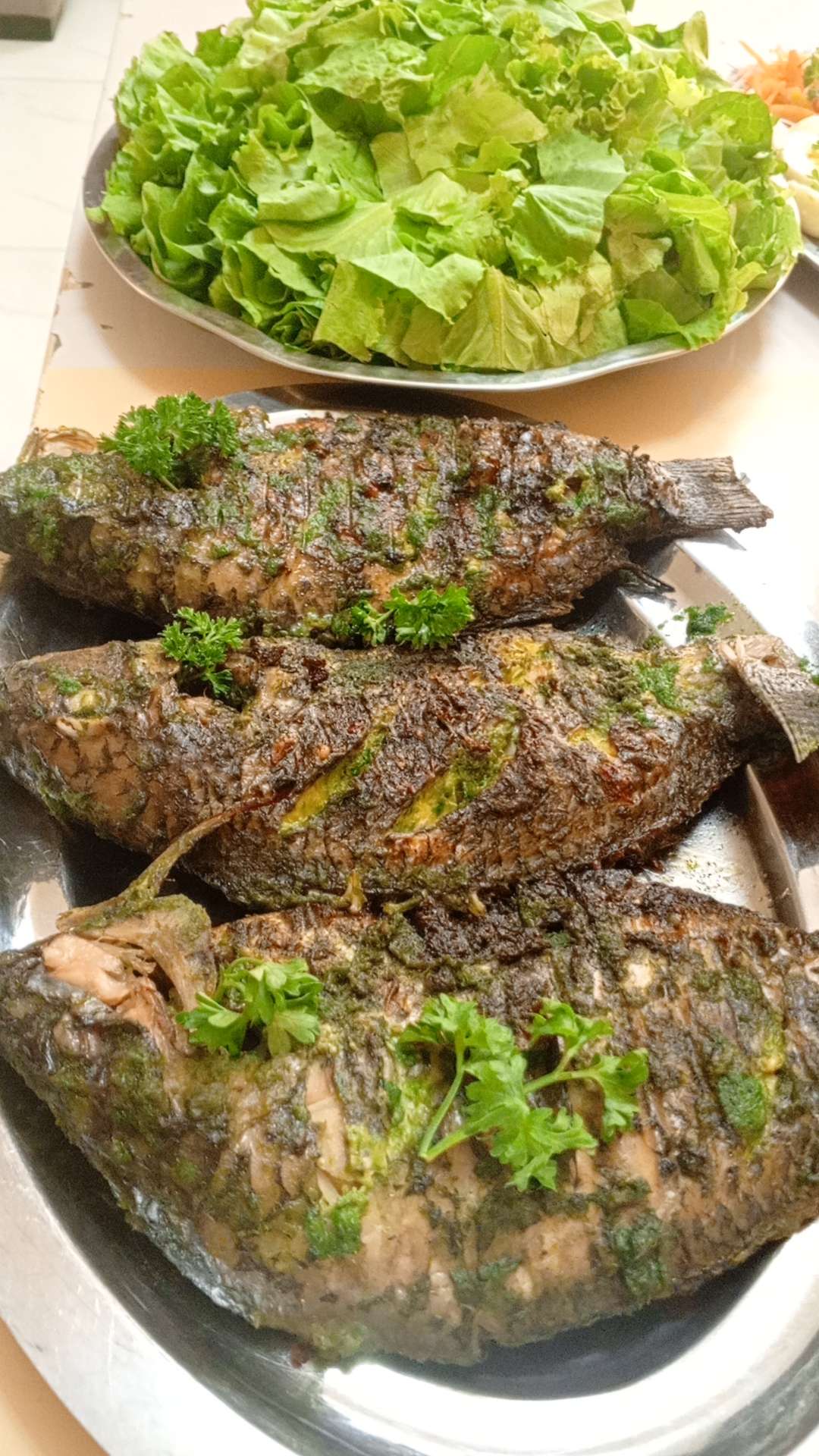 Poisson braisé